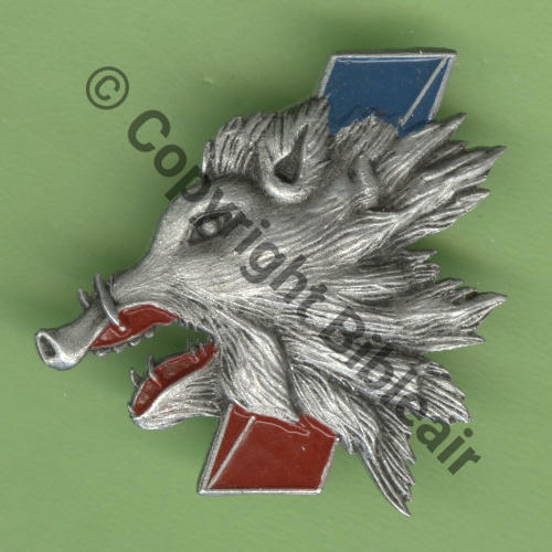 ARD A1087 1943.46 NH GC.III.3 ARDENNES  A.AUGIS LYON ST.BARTH 2Li Alu peint 2Griffes Dos lisse ERREUR TEINTE POINTES Src.Y.GENTY 